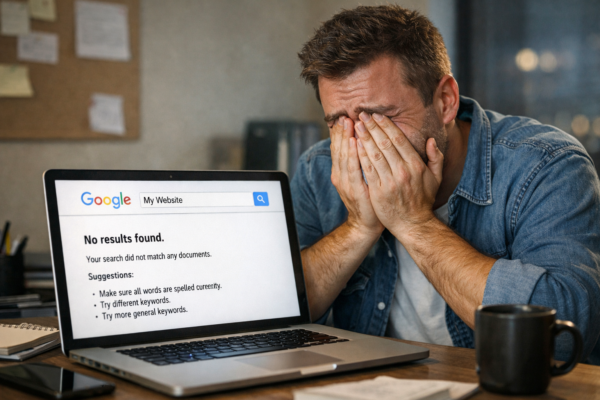5 erreurs qui empêchent votre site d’apparaître sur Google